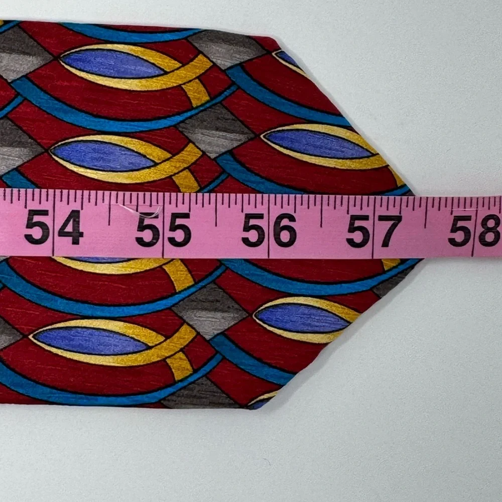 Cocktail Collection Silk Neck Tie, Multicolor grandpa classic colorful‎ office